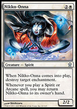 Mtg x4 Nikko-Onna Saviors Of Kamigawa Mint + Bonus! - £0.98 GBP