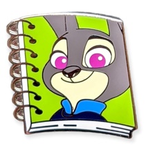Zootopia Disney Pin: Judy Hopps Notebook - £10.34 GBP