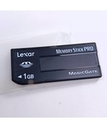 Lexar 1 GB Memory Stick Pro MagicGate Card long Sony Cybershot digital c... - €38,52 EUR