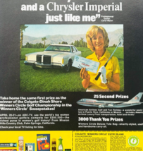 1974 Chrysler Imperial Advertisement Automobilia Vintage Colgate Prize D... - $456.12 MXN