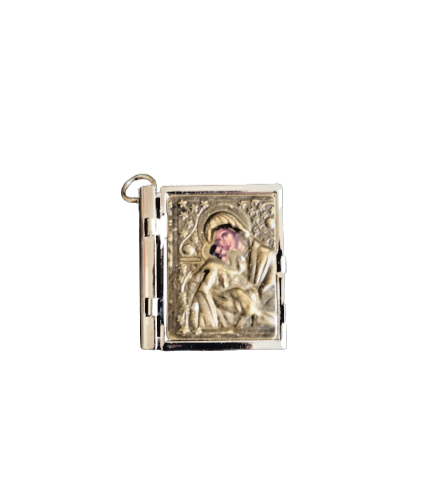 1 1/4&quot; Vangelo greco ortodosso bizantino 12 icone della vita di Gesù cio... - $8.90