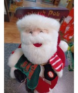 Dandee Animated Rocking Chair Santa Singing Santa Claus Is Coming To Tow... - $40.69 CAD