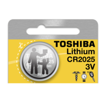 Toshiba CR2025 3V Lithium Coin Cell Battery (1 Count) - $3.95