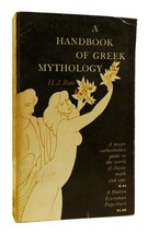 H. J. Rose A Handbook Of Greek Mythology 1st Edition 1st Printing - £40.61 GBP