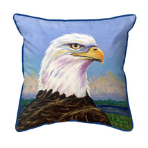Betsy Drake Eagle Portrait Extra Large Zippered Pillow 22x22 - $61.88