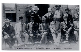 Photo of wealthy Mexican businessmen and politicians RPPC Postcard Repro - £7.87 GBP