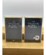 The Phantom of the Opera Original Cast Recording Volumes 1 &amp; 2 Cassette ... - £5.34 GBP