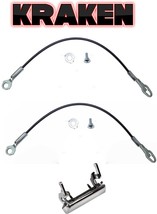 Tailgate Handle Cables For Ford Truck Pickup F150 F250 F350 1987-1996 Chrome - £36.94 GBP