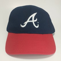 Atlanta Braves  MLB Baseball Hat Blue Cap Made From Recycled Bottles Hea... - £8.52 GBP