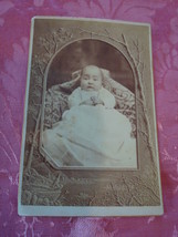 Victorian Cabinet Photograph ~ Baby  - £3.92 GBP