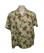 Kole Kole Forest Trees Adult Green XL Hawaiian Button Front Shirt - $418.28 MXN