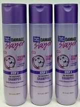 ( LOT 3 ) Dark &amp; Lovely Damage Slayer Restorer Shampoo Fights SEVEN Hair Damages - £23.22 GBP