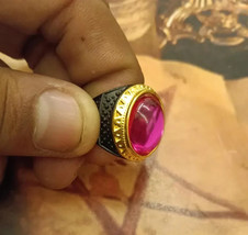 Rare Alchemy Solomon magic ring Goetia amulet witchcraft talisman - $78.21