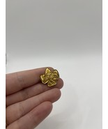 Antique Girl Scouts GS Emblem Pin Brooch gold tone - $45.00