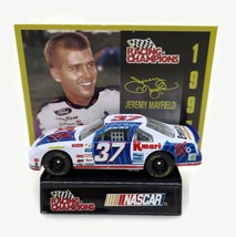 Car #37 Jeremy Mayfield RC Cola K Mart Ford Racing Champions 1997 1:64 L... - £6.10 GBP
