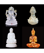 SMALL ARTISIAN BUDDHA STATUES-Guan-Yin Avalokitesvara Ganesha Shakyamuni... - $18.00+