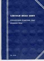 Coin Folders Lincoln Head Cent 1941 - present (Official Whitman Coin Fol... - £3.90 GBP