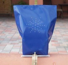 An item in the Home & Garden category: BLUE STARBURST ELECTRIC luminary pathway light SET - RC brand - DIE CUT 