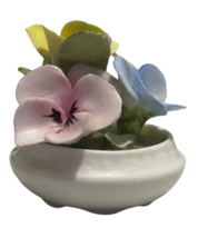 Coalport Bone China Spring Flowers Bouquet Arrangement Vase Bowl England... - $10.15 CAD