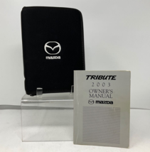 2003 Mazda Tribute Owners Manual Set with Case OEM L04B54004 - $40.49
