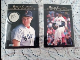Vintage Roger Clemens Cards. (Lot Of 5 Cards). MINT CONDITION. Free Shipping. - £9.03 GBP
