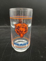 Vintage 1980’s NFL Chicago Bears Drinking/Beer Glass By Mobil - $9.49