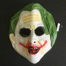 Adult Halloween Joker Face Mask Rubber Cosplay Costume Party - £23.94 GBP