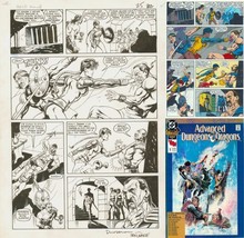 Jan Duursema &amp; Tom Mandrake SIGNED Original TSR AD&amp;D Annual #1 Comic Art Page - £125.27 GBP