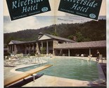 The Riverside Hotel Brochure Gatlinburg Tennessee Great Smoky Mountains ... - $47.52