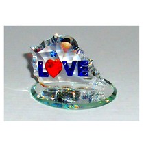 Austrian Crystal &quot;LOVE&quot; collectible figurine - £14.37 GBP