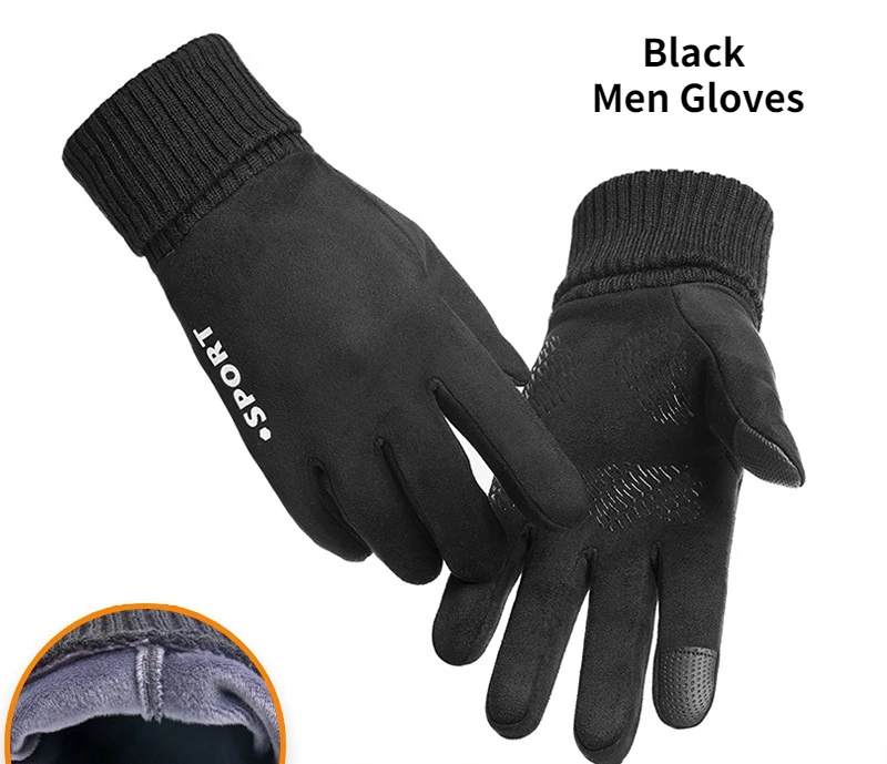 Winter Men Women Gloves Warm Touchscreen Windproof Anti-slip Gloves Outdoor  cyc - £83.17 GBP