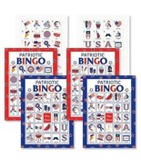 4th of July Americana Patriotic Party Game Bingo Cards 20 Players - $19.34