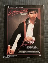 La Bamba Sheet Music Arranged Ritchie Valens 1958 Lou Diamond Phillips Cover &#39;87 - $3.90