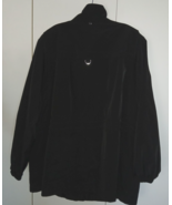 GALLARY LADIES LONG BLACK ZIP/SNAP JACKET-2X-NO HOOD-WORN COUPLE TIMES-NICE - €18,89 EUR
