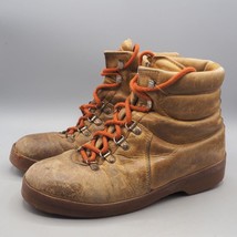 Vintage Ratty Italian Leather Hiking Walking Boots Size 7.5 - £103.59 GBP