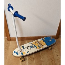 Vintage NASH Peanuts Joe Cool Snoopy Woodstock Skateboard Scooter - $102.93