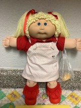 Vintage Cabbage Patch Kid Girl Lemon Hair 2nd Edition Hong Kong Head Mol... - £183.83 GBP