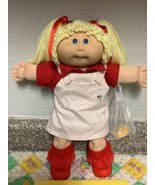 Vintage Cabbage Patch Kid Girl Lemon Hair 2nd Edition Hong Kong Head Mol... - $275.00
