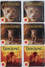 2 sheets of The Lion King McDonalds Promo Sticker set of 3 ea sheet - £2.35 GBP