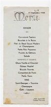 Jean Laumonier Traiteur Pithiviers French Restaurant Menu Card 1938 - $9.90