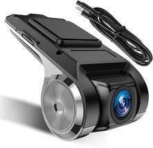 USB Car DVR Camera Video Recorder Loop Recording ADAS USB Dash Cam with ... - $40.23