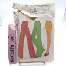 Vintage Sewing PATTERN McCalls 3903, Misses Extra Carefree 1973 Pants Se... - $28.06