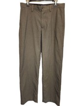 Banana Republic Dress Pants Mens Size 33x34 Dark Gray  - £11.78 GBP