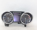 Speedometer 176K Miles 166 Type ML350 MPH Fits 2012 MERCEDES ML-CLASS OE... - £107.90 GBP