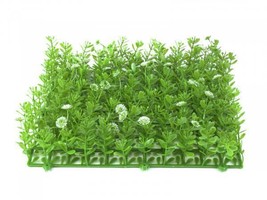 Europalms Boxwood Mat, Artificial, Green-White, 25x25cm - £11.80 GBP