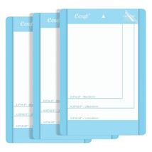 Card Mat For Cricut Joy(4.56.25 Inch,3 Mats) Adhesive Durable Sticky Blu... - £13.87 GBP