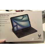 IPad Air 6 10.9in Wireless Bluetooth Tablet Keyboard Case Color Backlit ... - $520.39 MXN