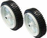 2 Front Wheel For Craftsman Husqvarna Walk Behind Mower 675 Series Brigg... - $37.12