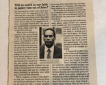 OJ Simpson vintage One Page Article OJ On Trial AR1 - $8.90
