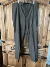 Lauren Ralph Lauren Mens Dress Pants Khaki cuffed Lauren Ralph Lauren Total Comf - $49.99